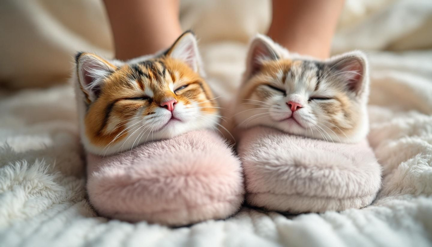 Comment choisir les meilleurs chaussons à motif de chat pour l'hiver ?